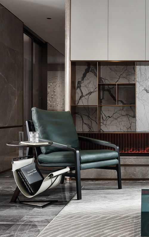 意式整裝家居空間卡薩米卡 265㎡高級灰，設(shè)計適度，生活有度