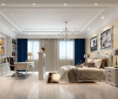 簡歐風雅，演繹都市生活美學——華業玫瑰四季二期120㎡四居室裝修案例賞析